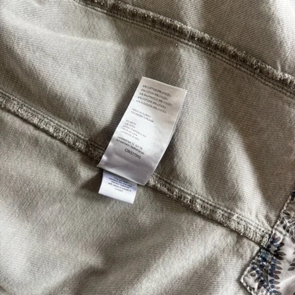 Anthropologie Pilcro Duster Shacket Green Small S - Picture 8 of 8